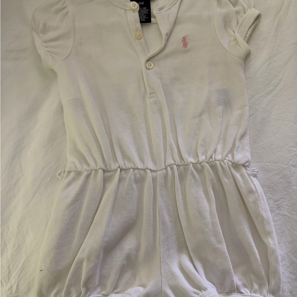 Ralph Lauren white romper